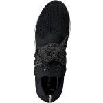 Schwarze Streetwear Marco Tozzi Damensneaker & Damenturnschuhe in Normalweite aus Textil Größe 38 