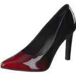 Rote Lack-Optik Marco Tozzi Spitze Pfennigabsatz High Heels & Stiletto-Pumps in Schmalweite für Damen Größe 40 mit Absatzhöhe über 9cm 