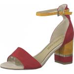 Rote Marco Tozzi Sandaletten mit Riemchen Größe 37 