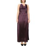 Reduzierte Bordeauxrote Elegante Marella Maxi Lange Abendkleider aus Polyester für Damen Größe L 
