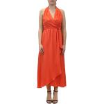 Reduzierte Orange Marella Maxi Lange Abendkleider aus Polyester für Damen 