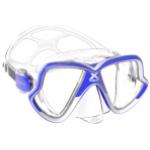 Mares X-Vision MID 2.0 - Tauchmaske - blau/weiß/clear