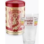 Reduzierte Maria Sole Latte Macchiato Gläser mit Kaffee-Motiv aus Glas 