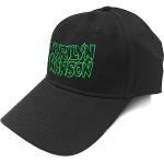 Marilyn Manson Baseball Cap Band Logo say10 Nue offiziell Schwarz Strapback One Size