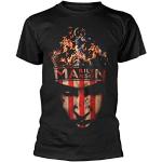 Schwarze Marilyn Manson T-Shirts für Herren Größe XXL 