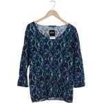 Reduzierte Marineblaue Marina Rinaldi Angora-Pullover aus Wolle für Damen Größe M Große Größen 