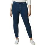 Blaue Marina Rinaldi Skinny Jeans aus Denim für Damen Größe 4 XL Große Größen 
