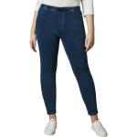 Blaue Marina Rinaldi Skinny Jeans aus Denim für Damen Größe 6 XL Große Größen 