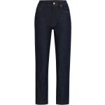 Marineblaue HUGO BOSS BOSS Slim Fit Jeans aus Baumwolle für Damen Größe XS Weite 29, Länge 32 