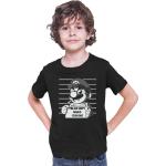 Schwarze Super Mario Bowser Kinder T-Shirts Größe 140 