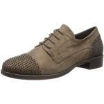 Braune Business Maripe Derby Schuhe mit Schnürsenkel für Damen Größe 38,5 