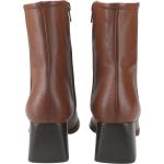 Braune Maripe High Heel Stiefeletten & High Heel Boots aus Glattleder Größe 39,5 
