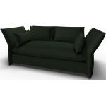 Dunkelgrüne Vitra Mariposa Zweisitzer-Sofas aus Textil 2 Personen 