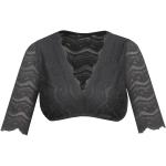 Schwarze MarJo V-Ausschnitt Festliche Blusen aus Spitze für Damen Größe XS 