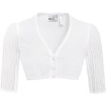 MarJo Trachten Damen Trachten-Mode Dirndlbluse Bärbel-Vida in Weiß traditionell, Größe:32, Farbe:Weiß