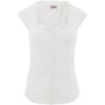 Reduzierte Offwhitefarbene MarJo Herzförmige T-Shirts mit Knopf aus Polyamid für Damen Größe XS 
