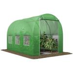 Grüne Tomatenhäuser verzinkt aus HDPE UV-beständig 