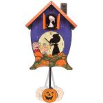 Orange Elegante Die Peanuts Kuckucksuhren mit Halloween-Motiv 