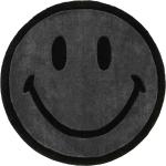 Reduzierte Schwarze Market Emoji Smiley Teppiche 