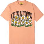 Reduzierte Orange Blumenmuster Market Emoji Smiley Kinder T-Shirts 