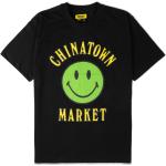 Reduzierte Schwarze Market Emoji Smiley T-Shirts für Damen Größe M 