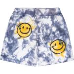 Gelbe Market Emoji Smiley Sweatshorts für Damen Größe S 