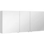 Reduzierte Weiße Marlin Spiegelschränke aus Metall doppelseitig Breite 150-200cm, Höhe 50-100cm, Tiefe 0-50cm 