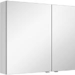 Reduzierte Weiße Marlin Spiegelschränke aus Metall doppelseitig Breite 50-100cm, Höhe 50-100cm, Tiefe 0-50cm 