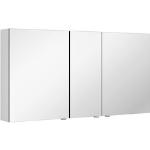 Reduzierte Weiße Marlin Spiegelschränke aus Metall doppelseitig Breite 100-150cm, Höhe 50-100cm, Tiefe 0-50cm 