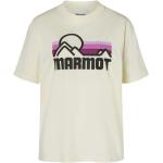 Kurzärmelige Marmot T-Shirts für Damen Größe M 