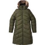 Reduzierte Grüne Marmot Montreaux Maxi Langmäntel für Damen Größe L für den für den Winter 