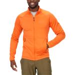 Marmot - Fleecejacke für Wanderungen - Leconte Fleece Jacket Tangelo für Herren - Größe S - Orange