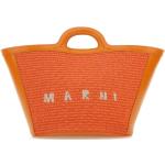 Reduzierte Orange MARNI Marni Kleine Handtaschen aus Leder für Damen 