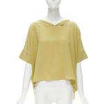 Gelbe Vintage MARNI Marni Festliche Blusen für Damen Größe S 