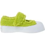 Reduzierte Grüne MARNI Marni Low Sneaker aus Pelz für Damen Größe 41 