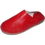 Marrakech Accessoires Orientalische Leder Schuhe Pantoffeln Hausschuh Slipper - Herren/Damen/Unisex - 905586-0015, Schuhgrösse:46