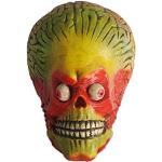 Mars Attacks Soldat Martian Maske Latex Horror Halloween Cosplay Kostüm Zubehör Requisiten (gelb)