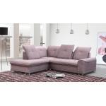 Mars Möbel Ecksofa »Sofa Eckosfa Couch mit Bettkasten BOSS - 272 cm«, rosa, pink