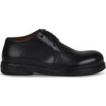Schwarze Business MARSÈLL Runde Hochzeitsschuhe & Oxford Schuhe aus Leder für Damen Größe 37 