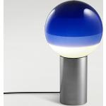 Anthrazitfarbene Moderne Marset LED Tischleuchten & LED Tischlampen aus Glas 