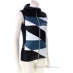 Reduzierte Blaue Martini Sportswear Kapuzenjacken aus Kunstfaser mit Reflektoren für Damen Größe XS 
