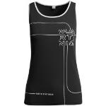 Schwarze Martini Sportswear Trägertops aus Polyester für Damen Größe L für den für den Sommer 