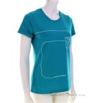 Reduzierte Blaue Martini Sportswear T-Shirts aus Polyester für Damen Größe XS 