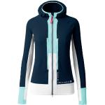 Reduzierte Blaue Martini Sportswear Kapuzenjacken aus Fleece mit Kapuze für Damen Größe XXL 
