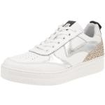 Maruti 66.1747.01-B7U Mave Leather - Damen Schuhe Sneaker - White - Silver, Größe:40 EU