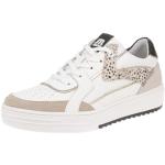 Weiße Maruti Low Sneaker mit Schnürsenkel aus Leder für Damen Größe 37 