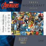 1000 Teile Trefl Captain America Holzpuzzles aus Holz 