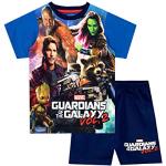 Blaue Guardians of the Galaxy Groot Kinderschlafanzüge & Kinderpyjamas für Jungen Größe 158 