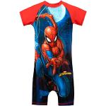 Rote Spiderman Kinderbadeanzüge mit Reißverschluss Größe 110 