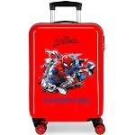 Rote Spiderman Koffer 34l mit Reißverschluss S - Handgepäck 